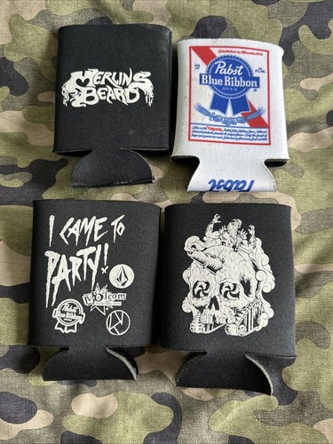 Lot 12oz beer koozies - 4,
